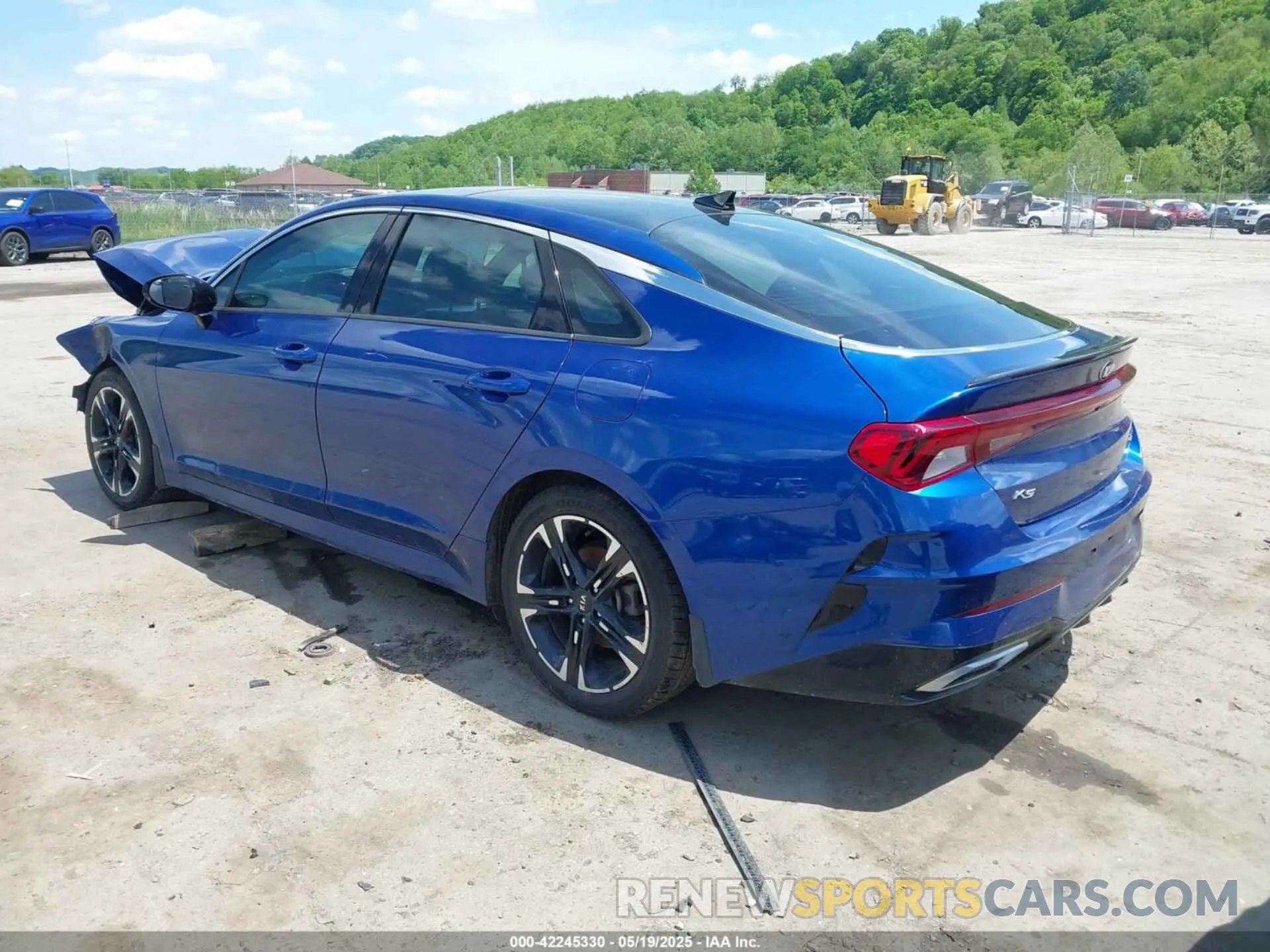 3 fotografías del automóvil dañado 5XXG64J27MG061130 KIA K5 2021