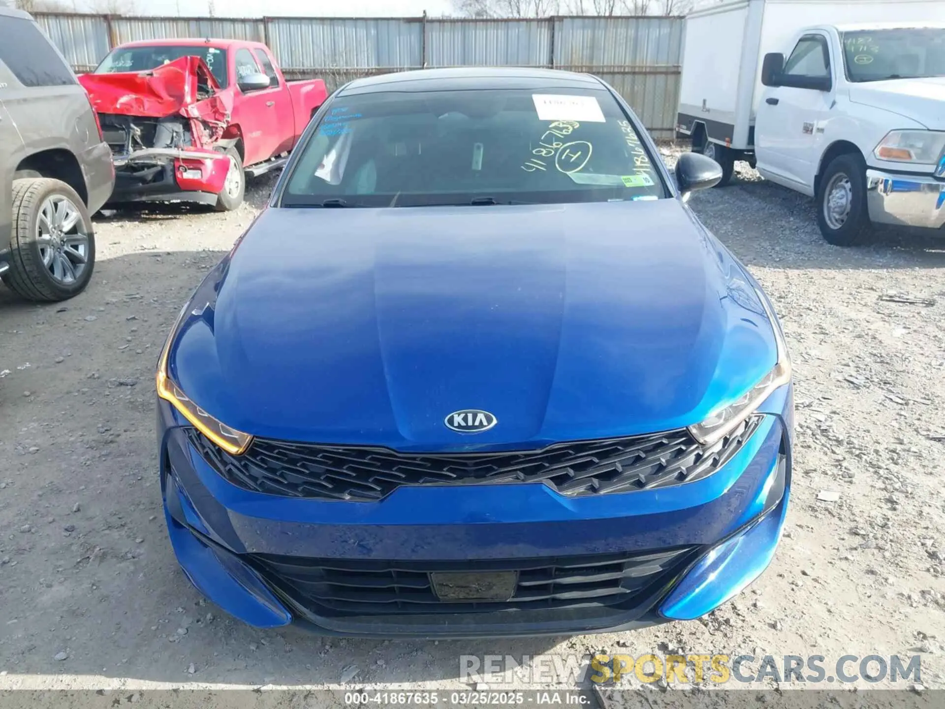 12 fotografías del automóvil dañado 5XXG64J27MG062116 KIA K5 2021