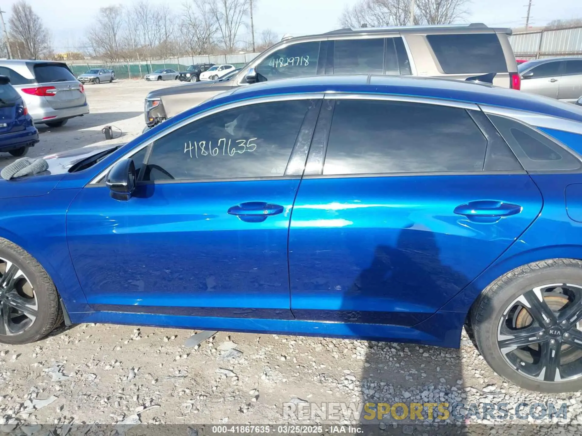 14 fotografías del automóvil dañado 5XXG64J27MG062116 KIA K5 2021