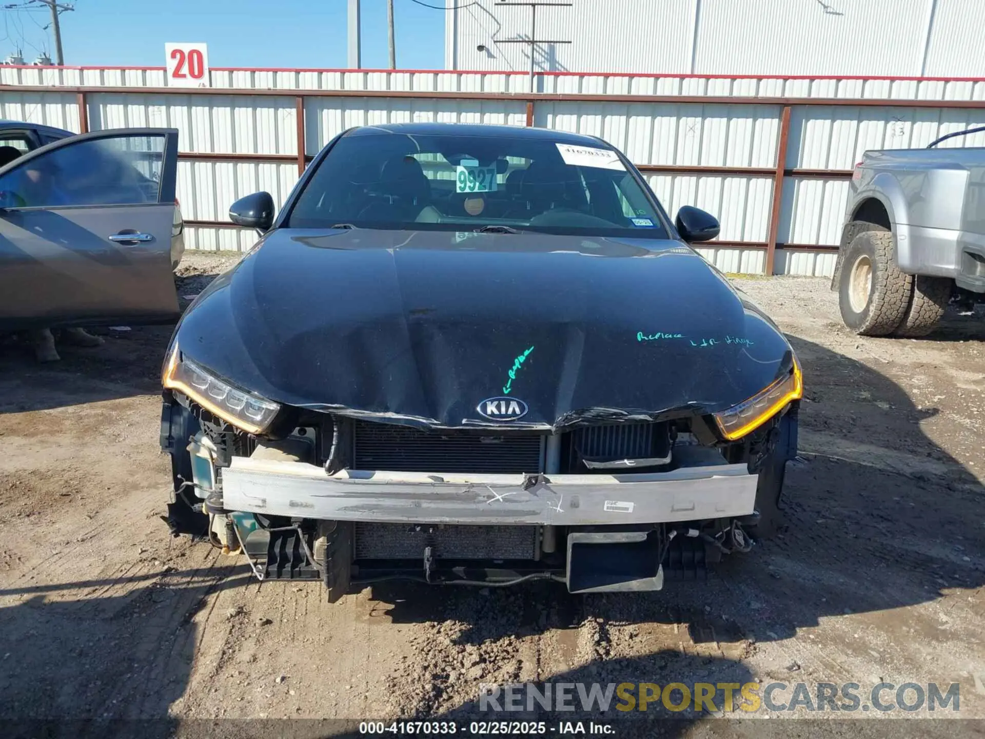 12 fotografías del automóvil dañado 5XXG64J27MG074928 KIA K5 2021