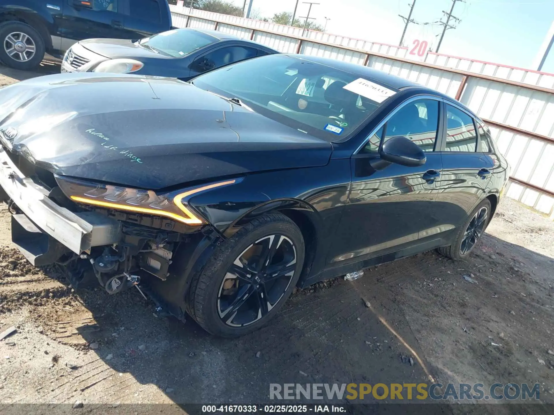 14 fotografías del automóvil dañado 5XXG64J27MG074928 KIA K5 2021