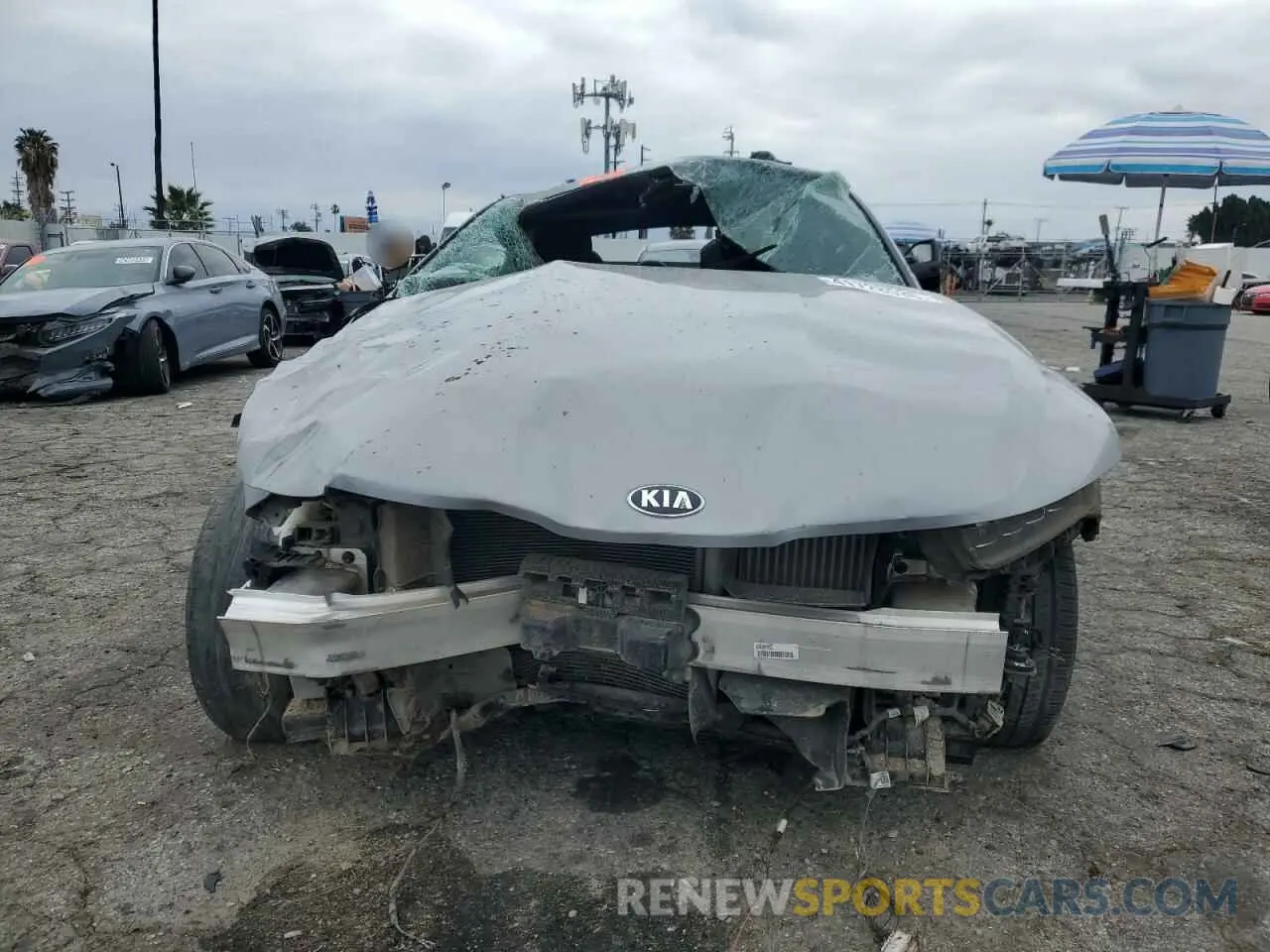 5 fotografías del automóvil dañado 5XXG64J27MG079885 KIA K5 2021