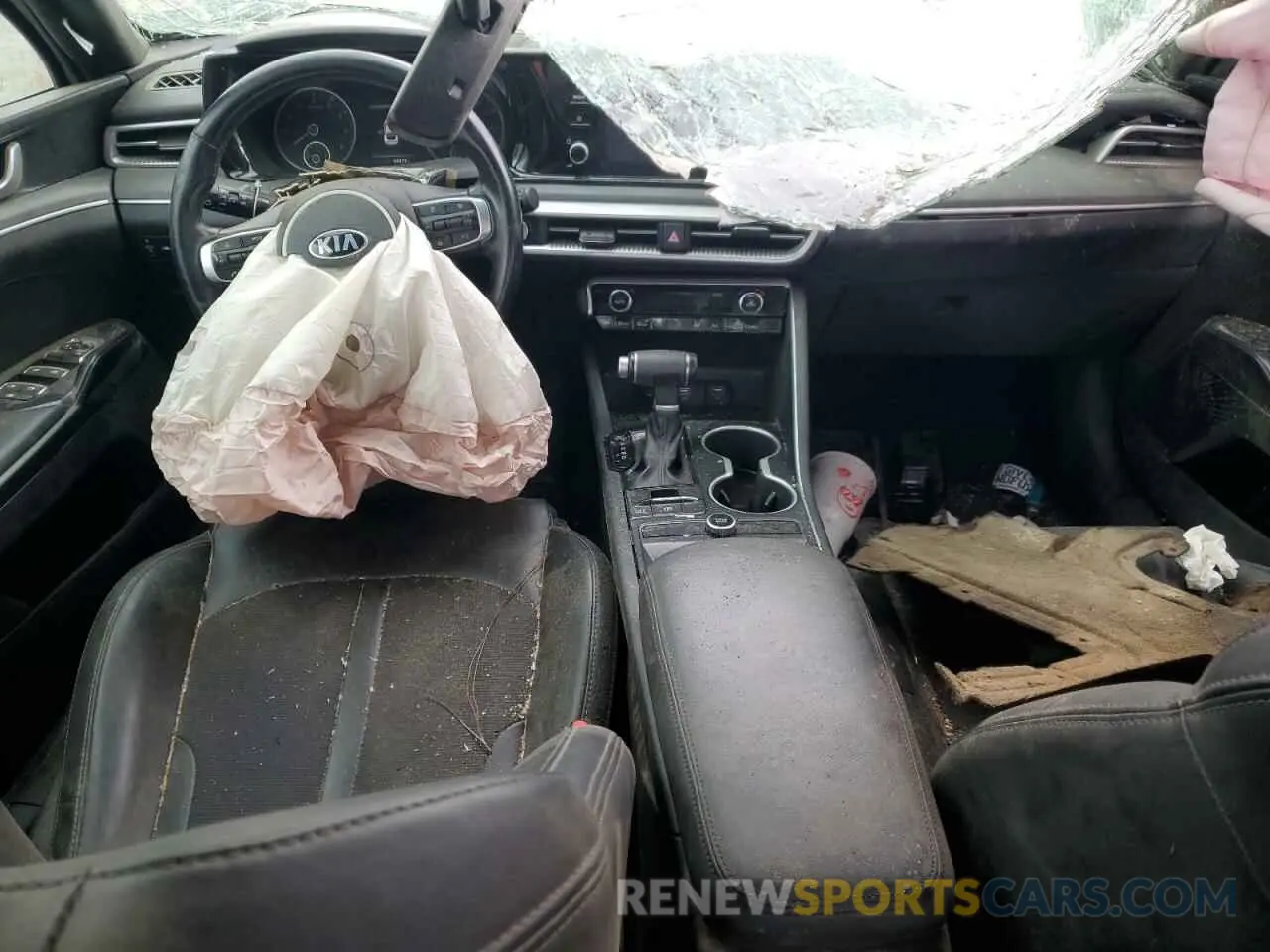 8 fotografías del automóvil dañado 5XXG64J27MG079885 KIA K5 2021