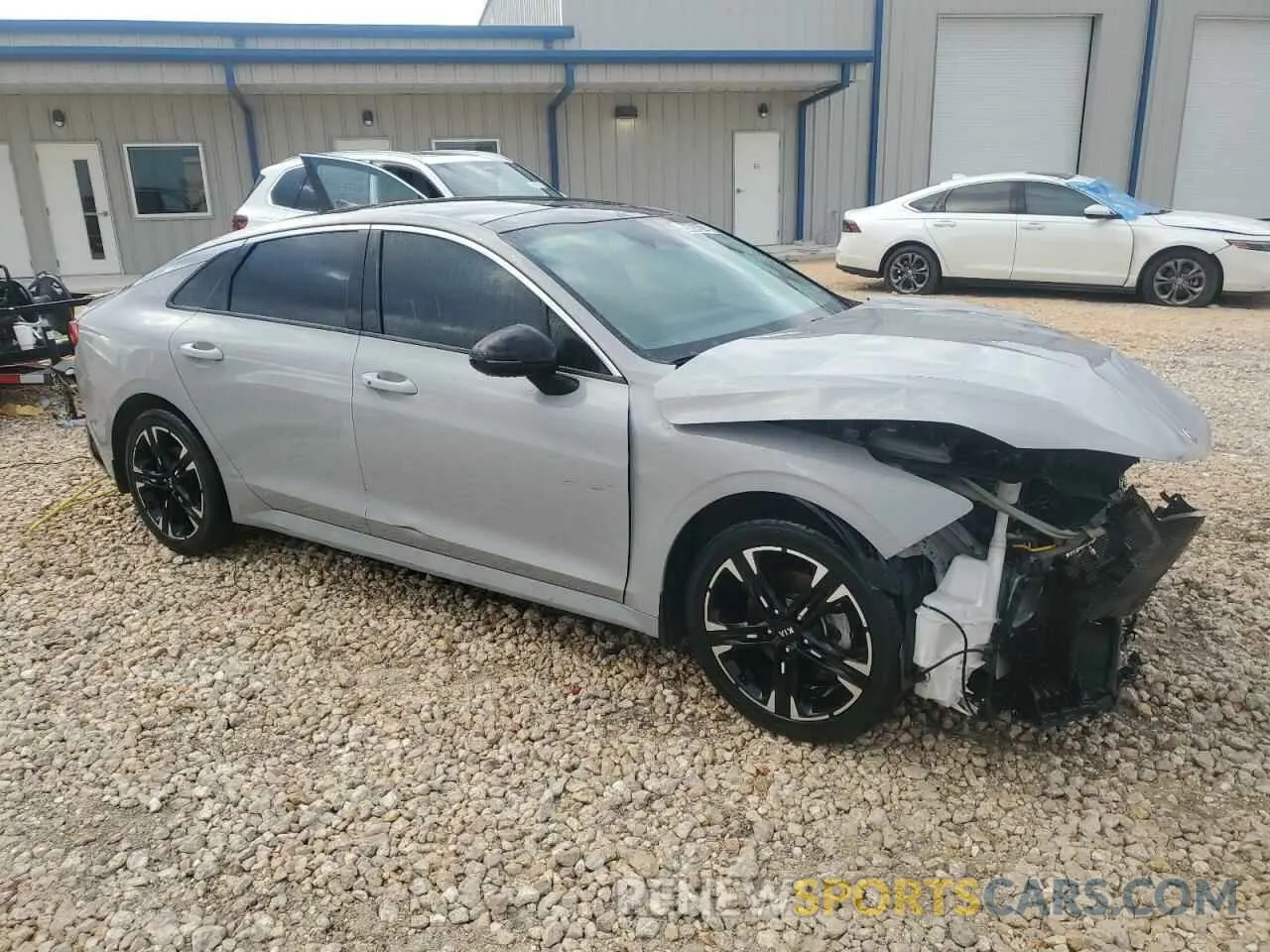 4 fotografías del automóvil dañado 5XXG64J28MG005617 KIA K5 2021