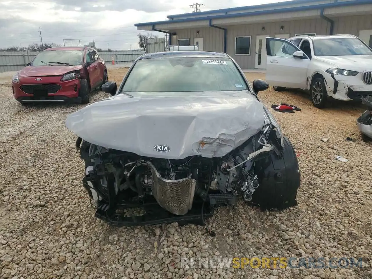 5 fotografías del automóvil dañado 5XXG64J28MG005617 KIA K5 2021