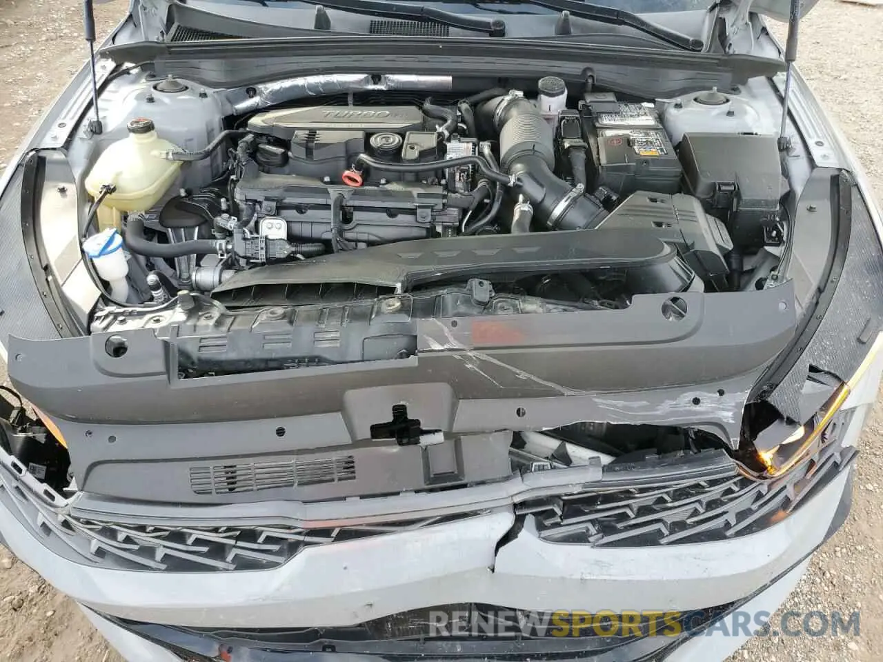 11 fotografías del automóvil dañado 5XXG64J28MG025348 KIA K5 2021