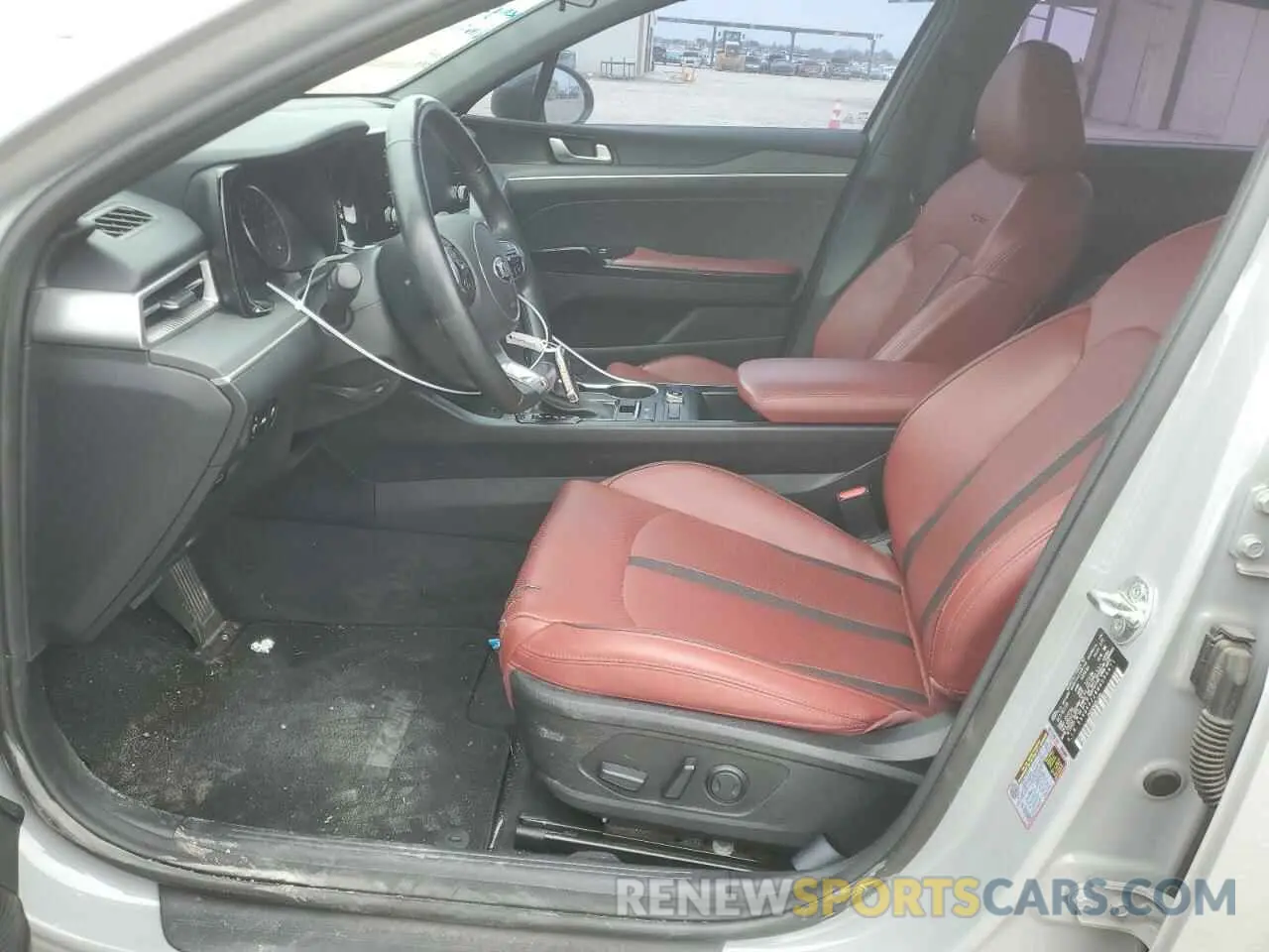 7 fotografías del automóvil dañado 5XXG64J28MG034471 KIA K5 2021