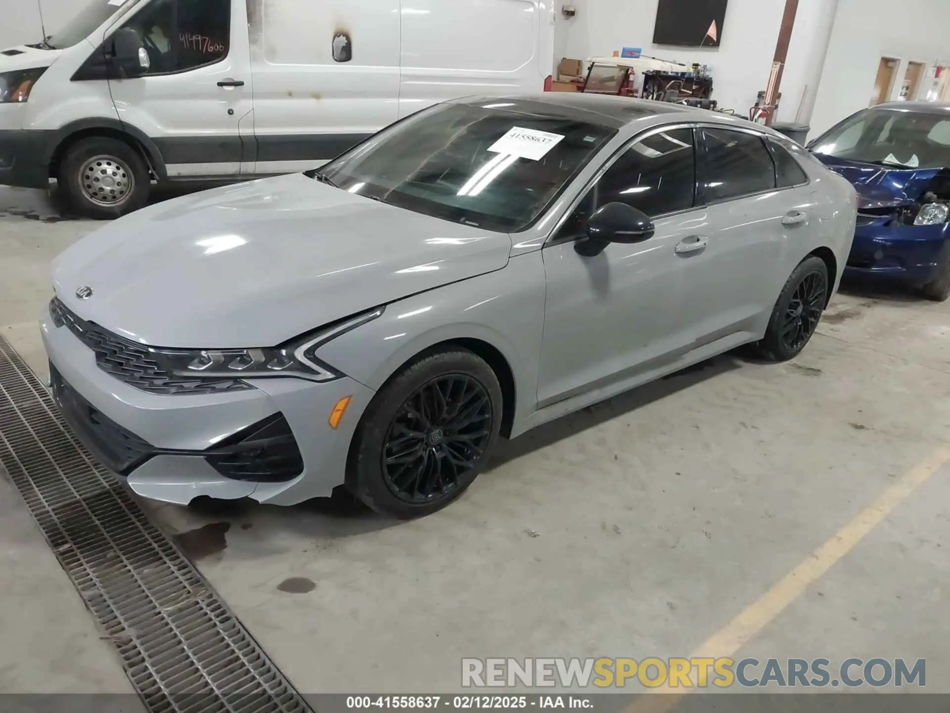 2 fotografías del automóvil dañado 5XXG64J28MG049777 KIA K5 2021