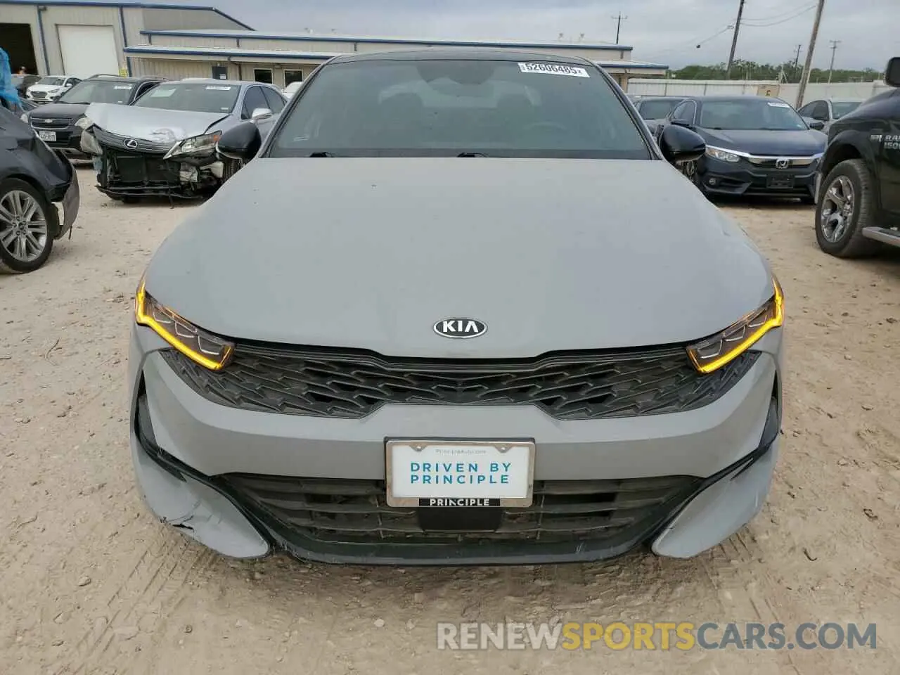 5 fotografías del automóvil dañado 5XXG64J28MG057202 KIA K5 2021