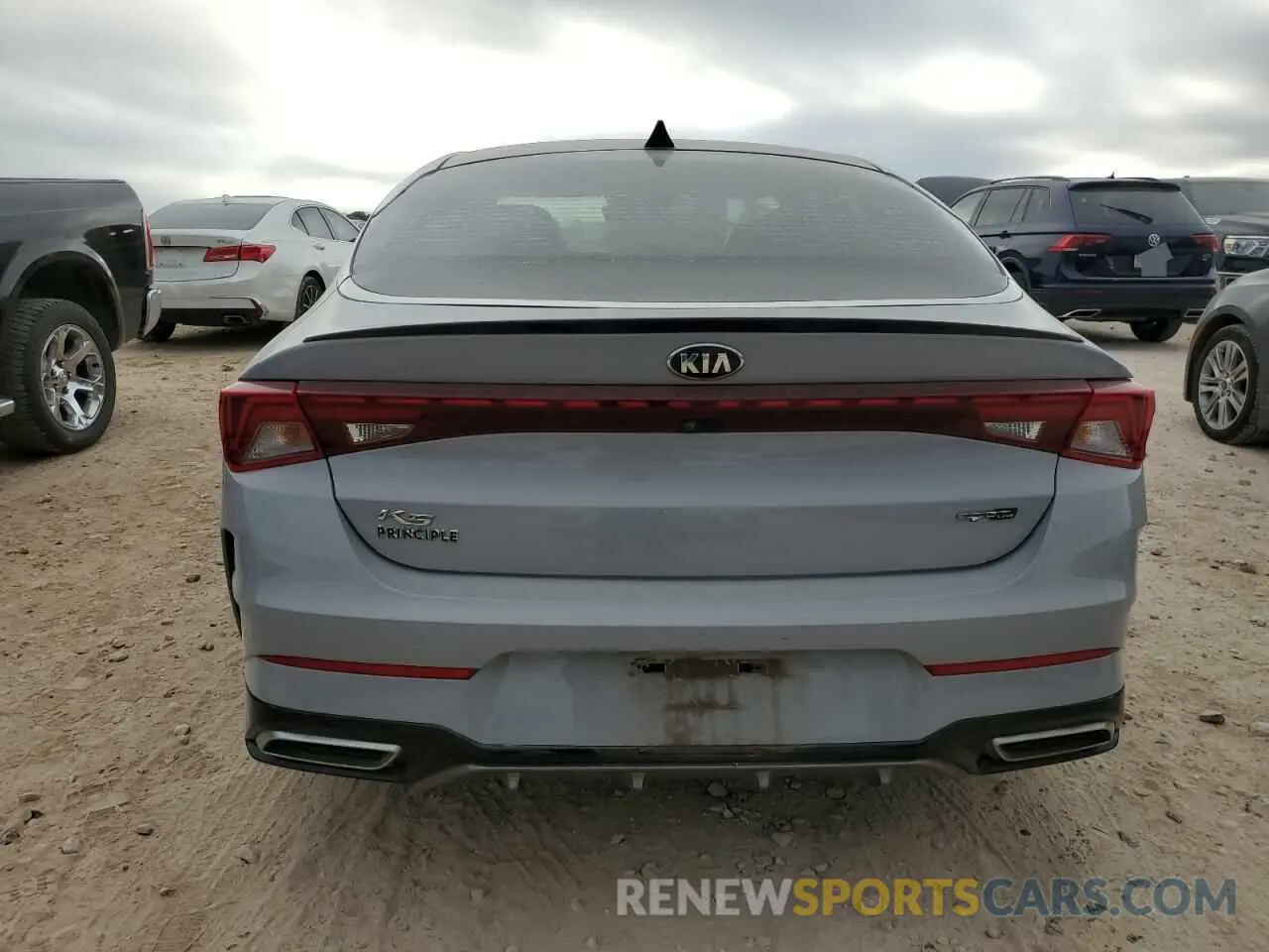 6 fotografías del automóvil dañado 5XXG64J28MG057202 KIA K5 2021
