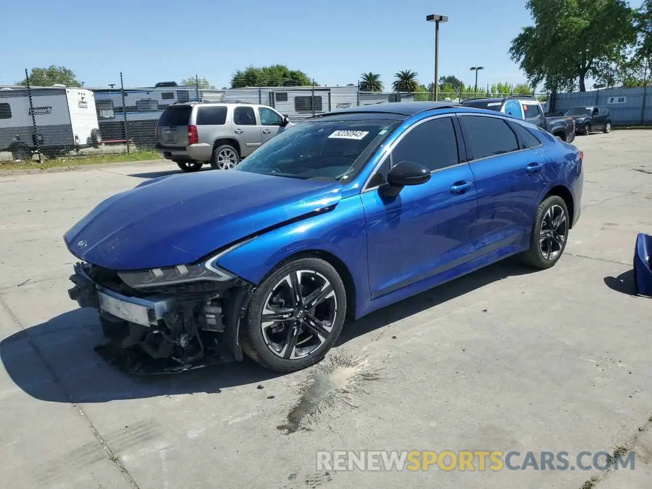 1 fotografías del automóvil dañado 5XXG64J28MG058561 KIA K5 2021