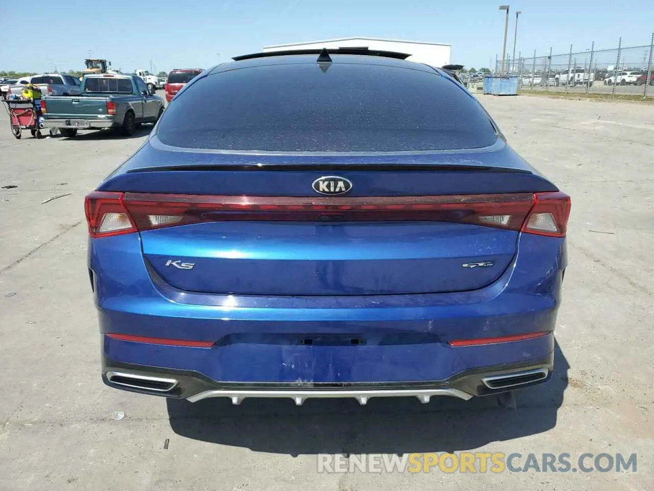 6 fotografías del automóvil dañado 5XXG64J28MG058561 KIA K5 2021