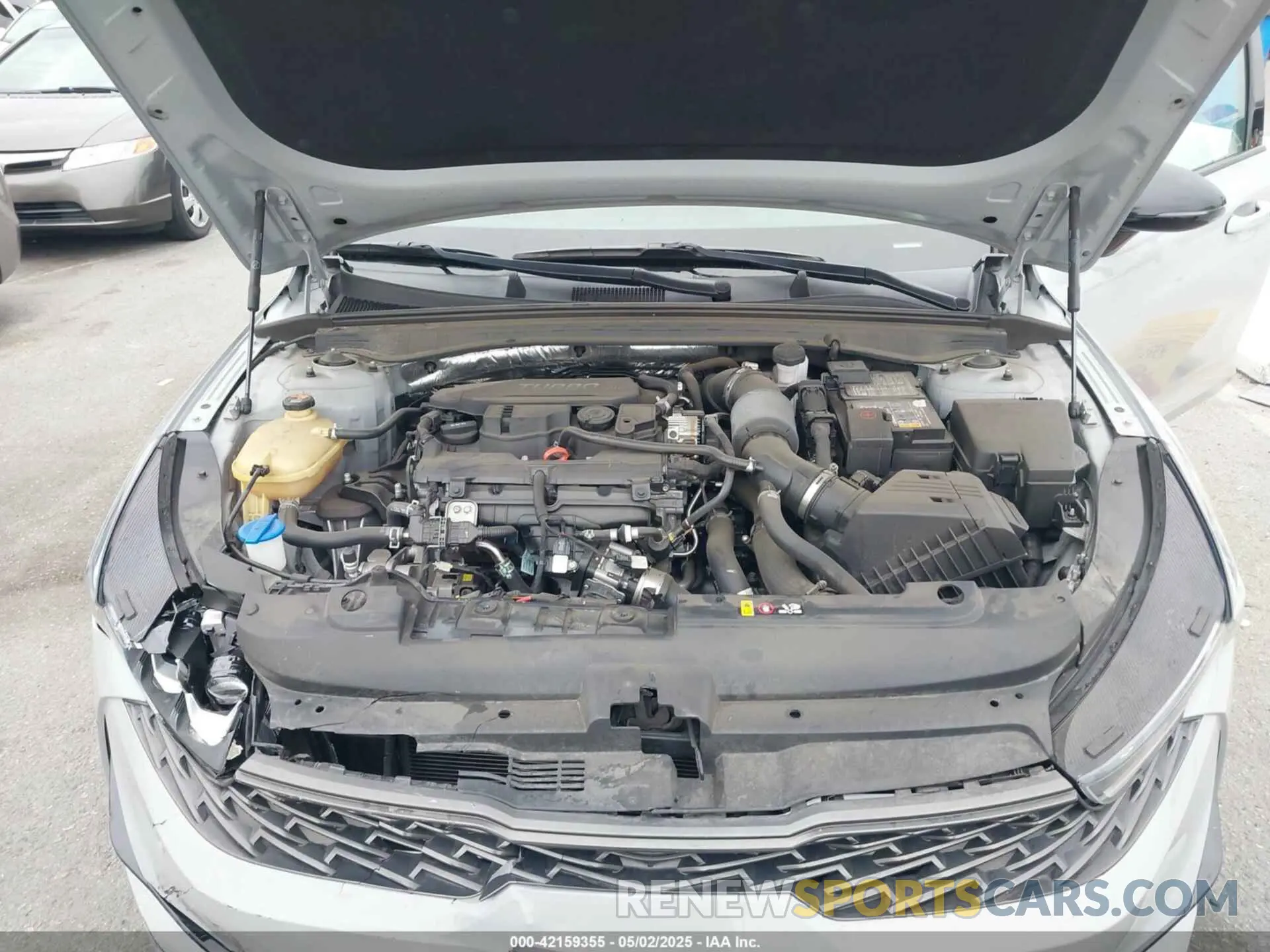 10 fotografías del automóvil dañado 5XXG64J28MG062660 KIA K5 2021