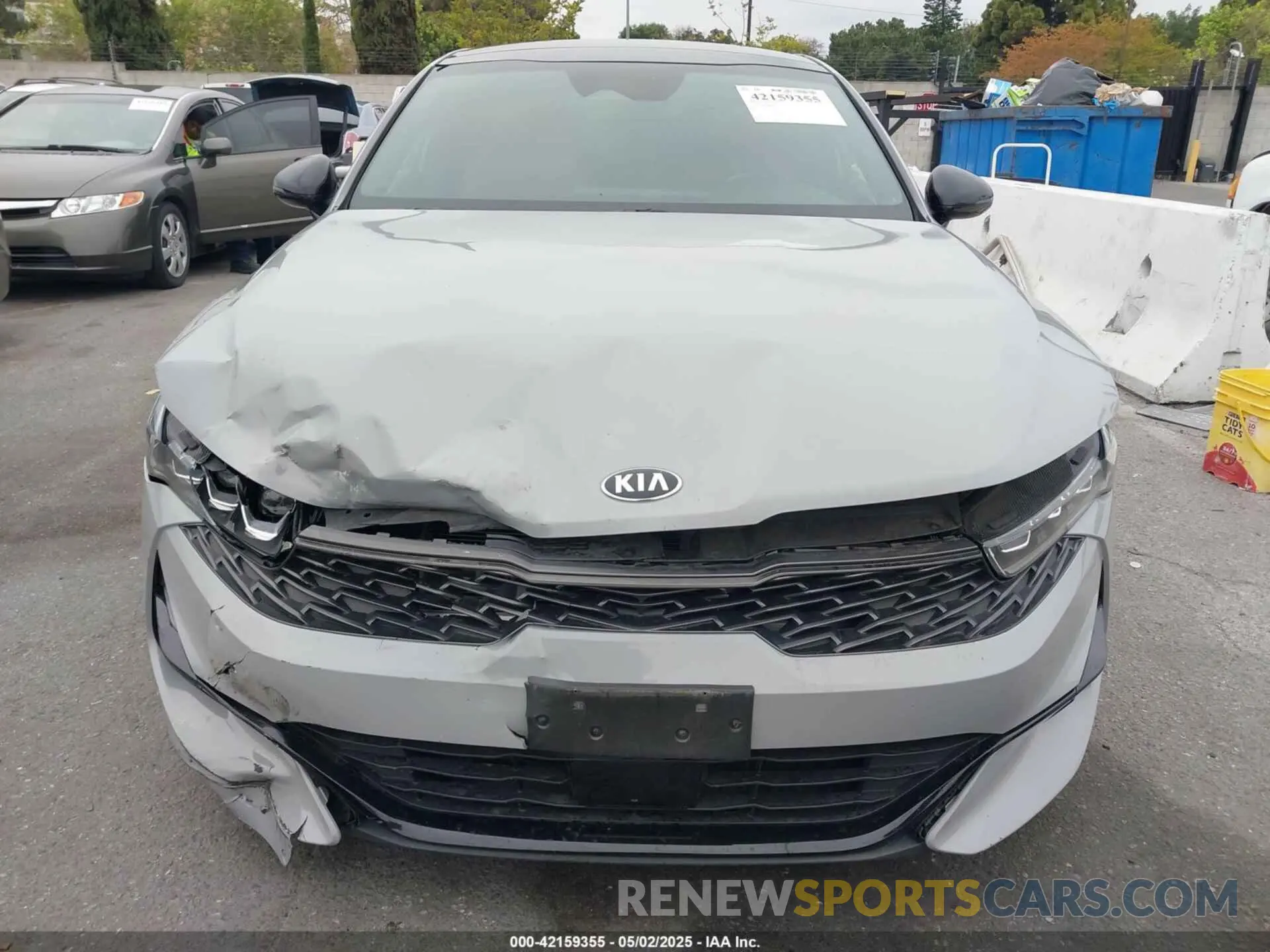 12 fotografías del automóvil dañado 5XXG64J28MG062660 KIA K5 2021