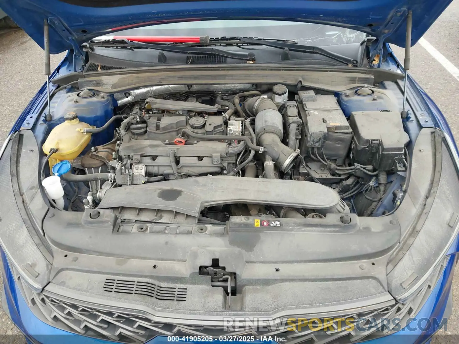 10 fotografías del automóvil dañado 5XXG64J28MG076090 KIA K5 2021
