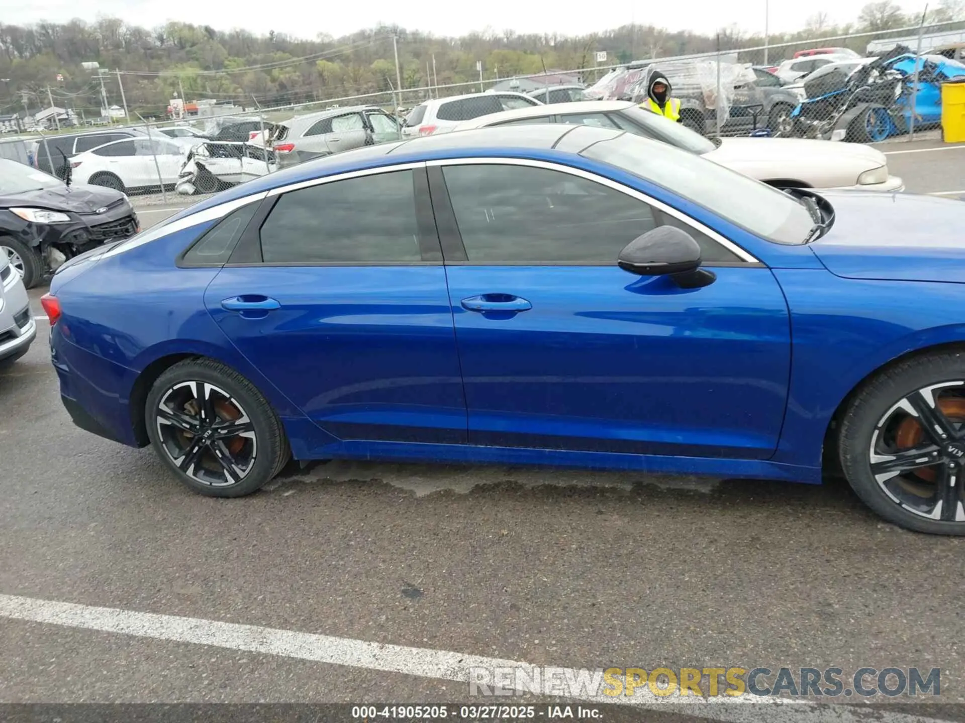 12 fotografías del automóvil dañado 5XXG64J28MG076090 KIA K5 2021