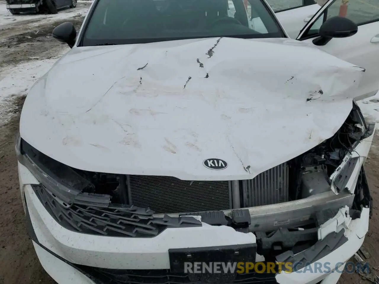 11 fotografías del automóvil dañado 5XXG64J28MG077613 KIA K5 2021