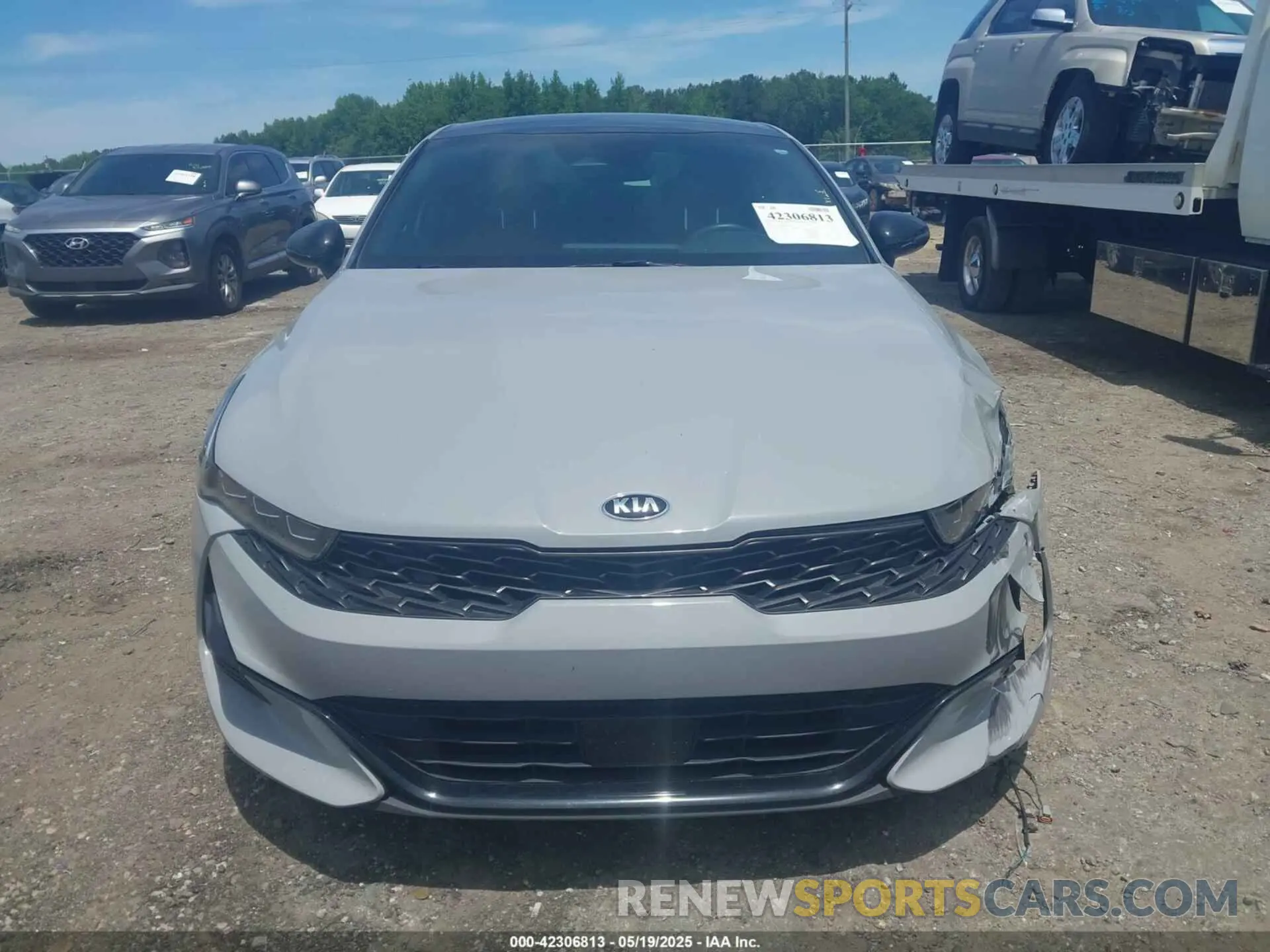 12 fotografías del automóvil dañado 5XXG64J28MG080334 KIA K5 2021