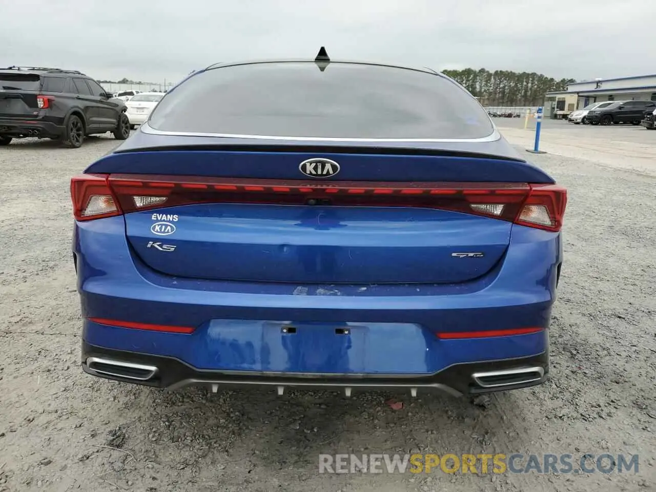 6 fotografías del automóvil dañado 5XXG64J29MG006159 KIA K5 2021