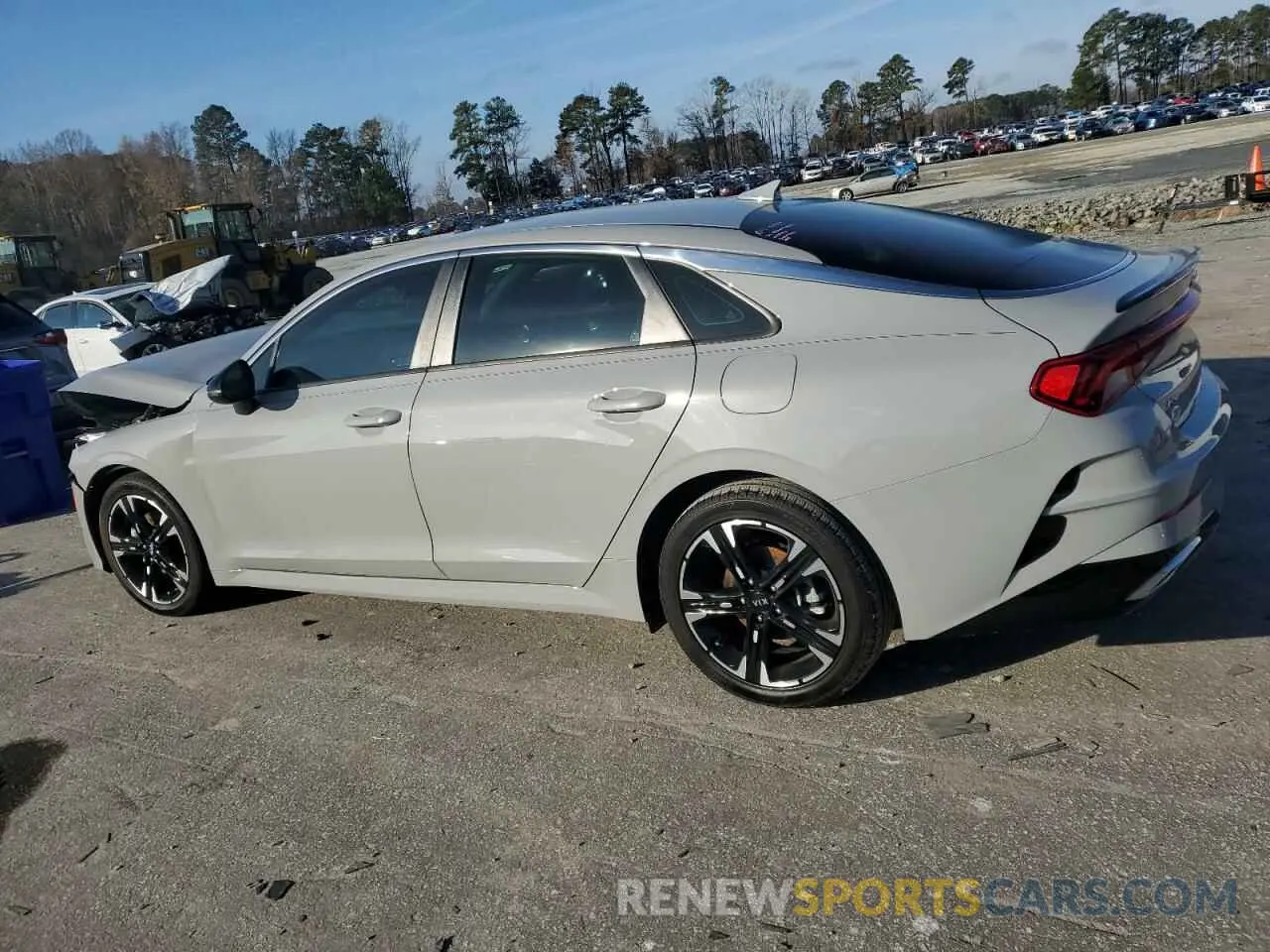 2 fotografías del automóvil dañado 5XXG64J29MG053773 KIA K5 2021