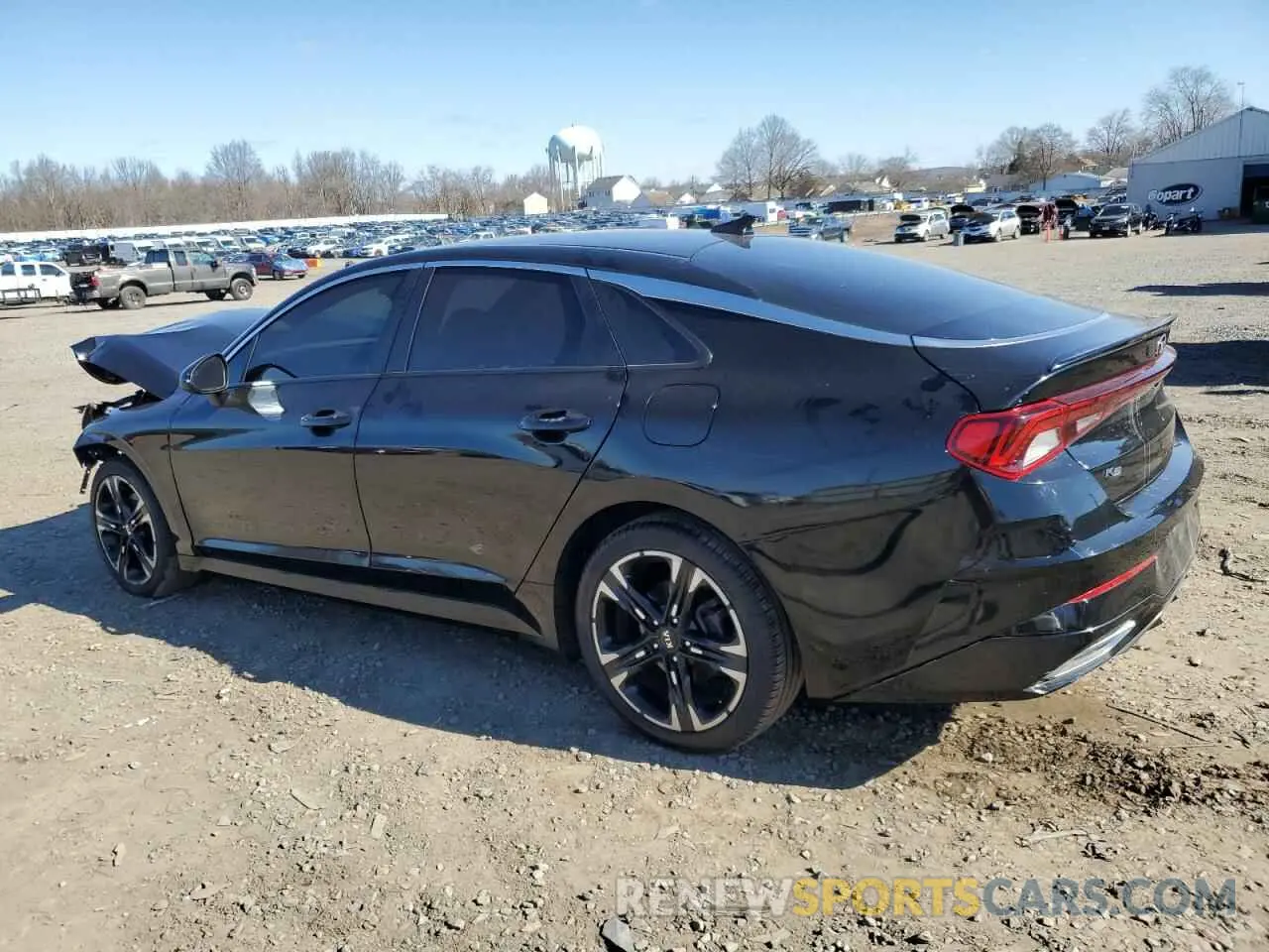 2 fotografías del automóvil dañado 5XXG64J29MG059119 KIA K5 2021