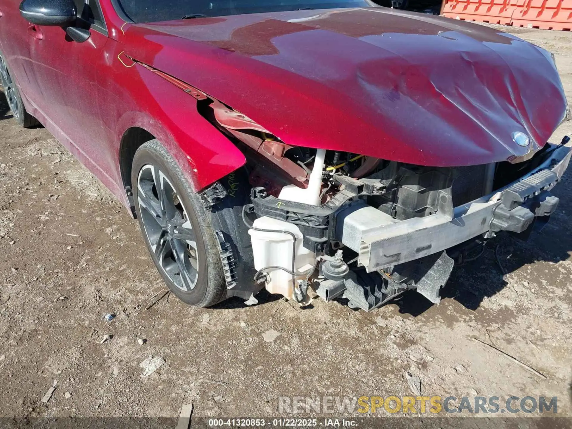6 fotografías del automóvil dañado 5XXG64J29MG073263 KIA K5 2021