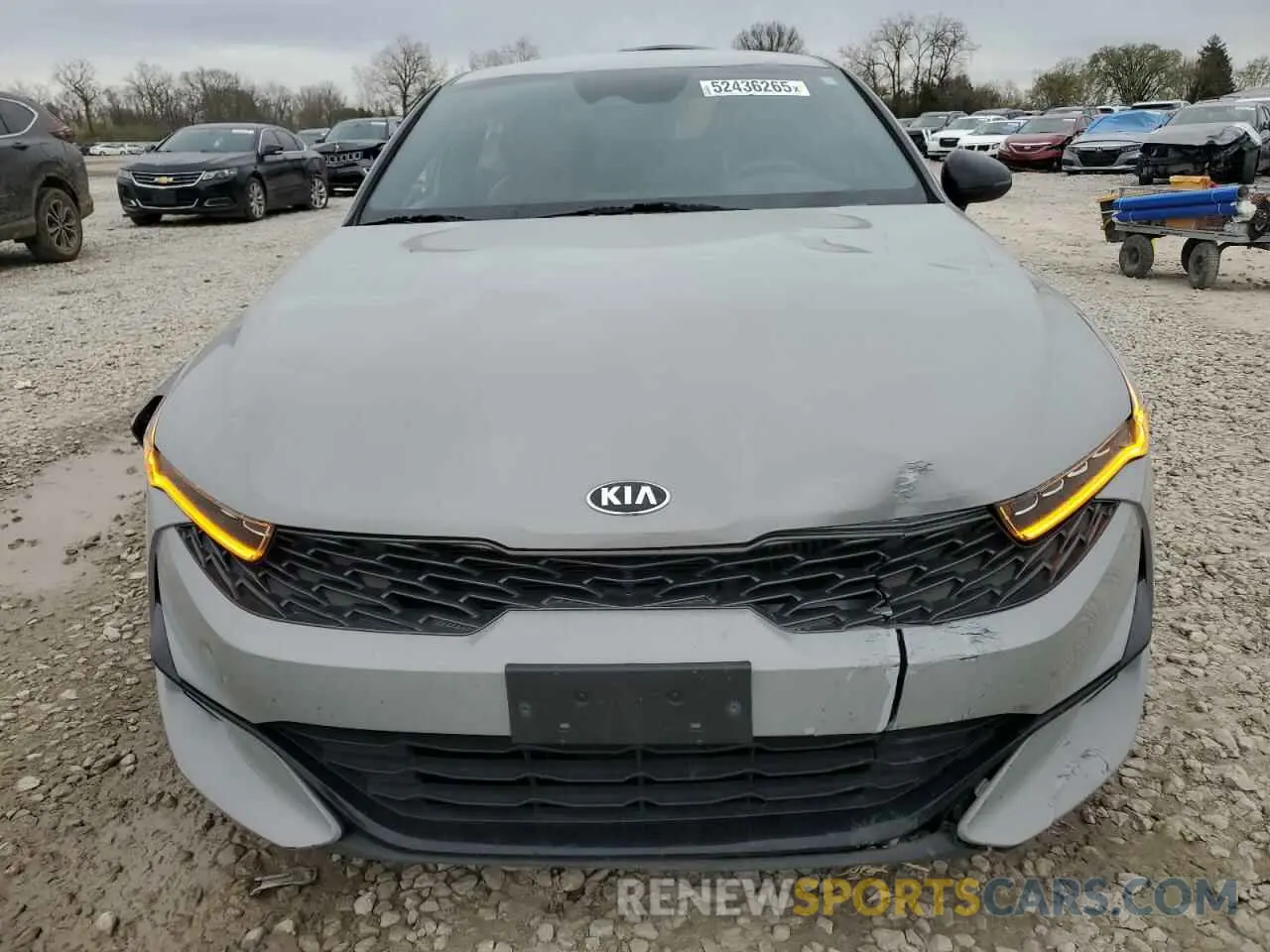 5 fotografías del automóvil dañado 5XXG64J29MG079290 KIA K5 2021