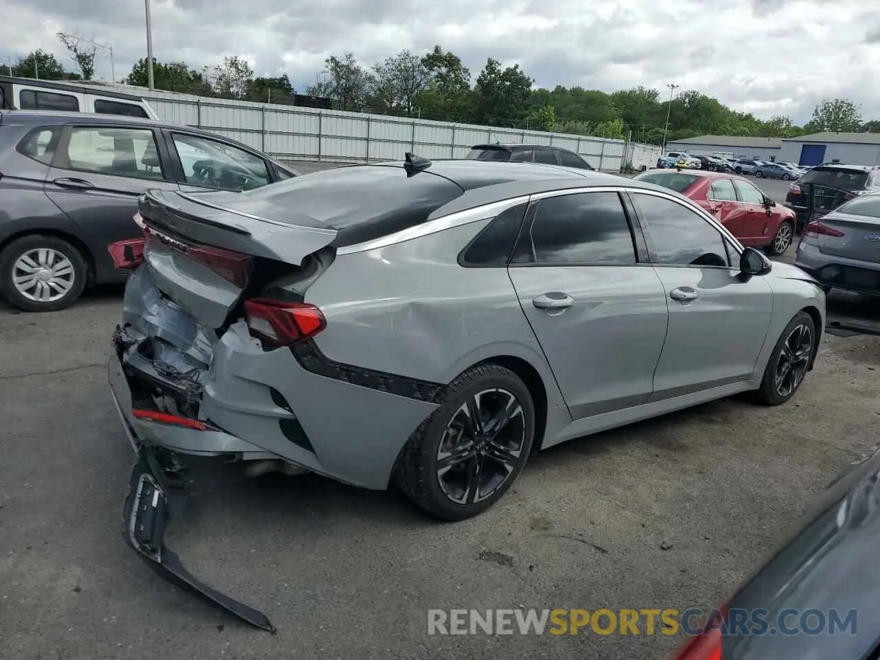 3 fotografías del automóvil dañado 5XXG64J2XMG016571 KIA K5 2021