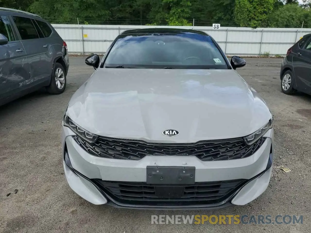 5 fotografías del automóvil dañado 5XXG64J2XMG016571 KIA K5 2021