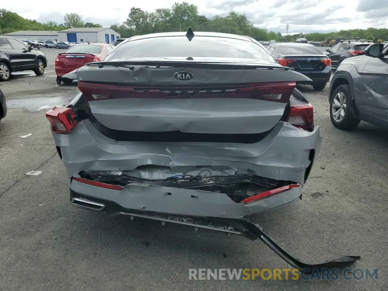6 fotografías del automóvil dañado 5XXG64J2XMG016571 KIA K5 2021
