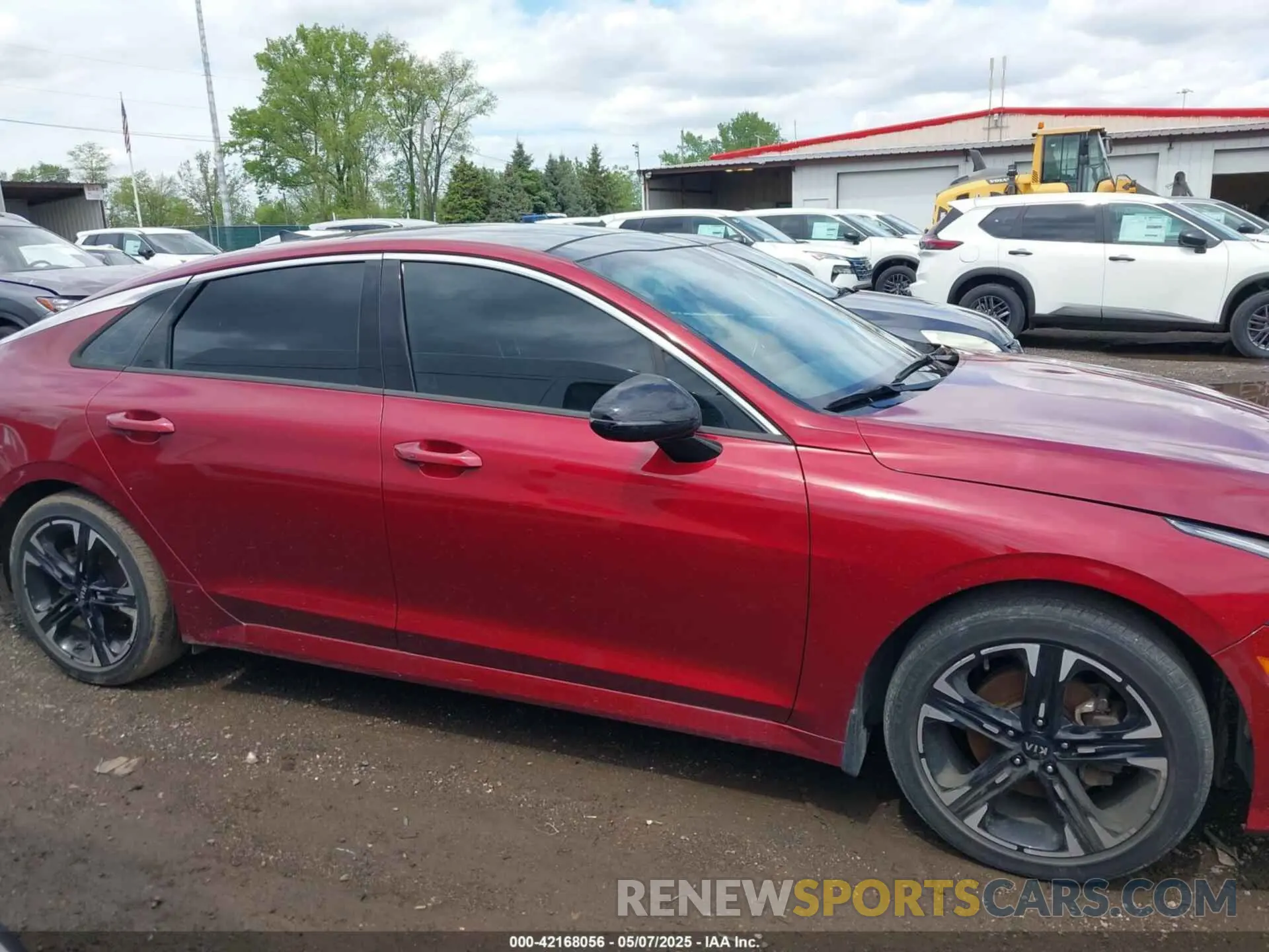 13 fotografías del automóvil dañado 5XXG64J2XMG017994 KIA K5 2021