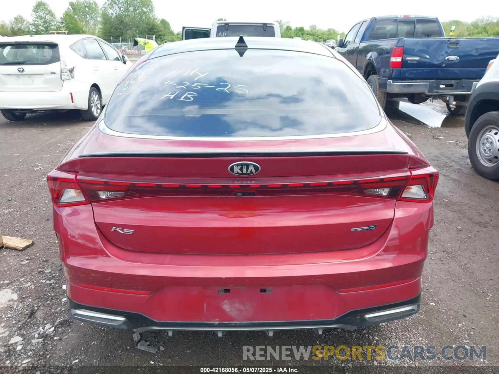 16 fotografías del automóvil dañado 5XXG64J2XMG017994 KIA K5 2021