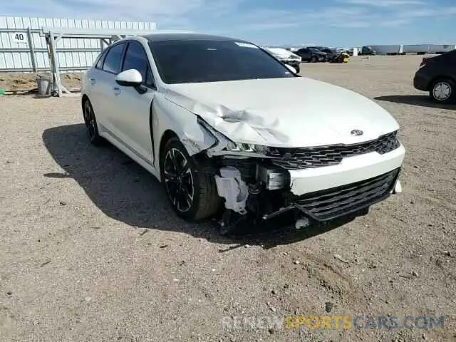 11 fotografías del automóvil dañado 5XXG64J2XMG062126 KIA K5 2021