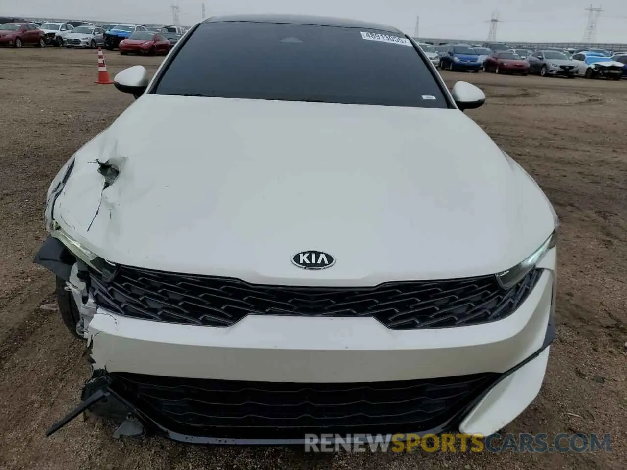 5 fotografías del automóvil dañado 5XXG64J2XMG062126 KIA K5 2021