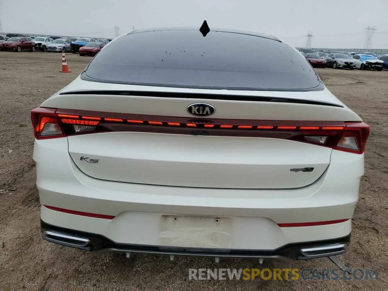 6 fotografías del automóvil dañado 5XXG64J2XMG062126 KIA K5 2021
