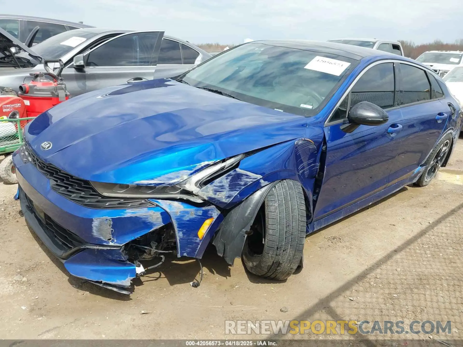 6 fotografías del automóvil dañado 5XXG64J2XMG071165 KIA K5 2021