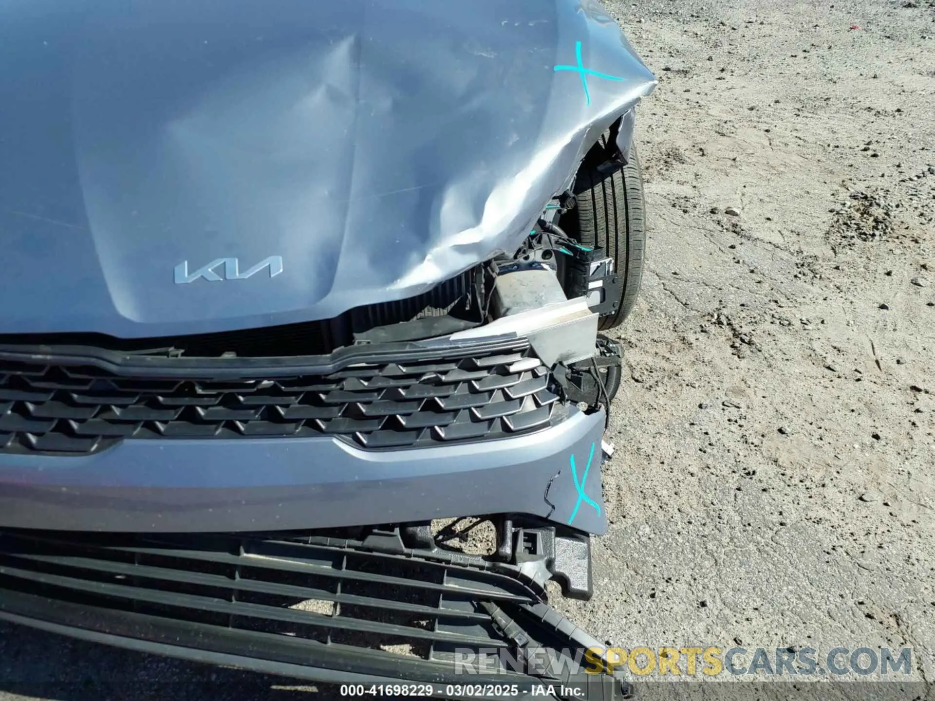 17 fotografías del automóvil dañado 5XXG14J20NG088279 KIA K5 2022