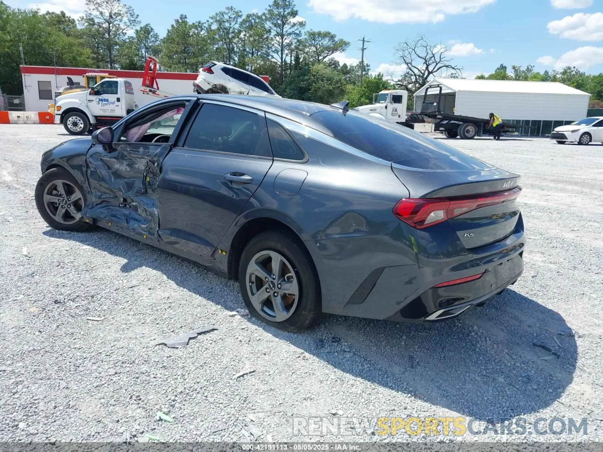 3 fotografías del automóvil dañado 5XXG14J20NG115707 KIA K5 2022