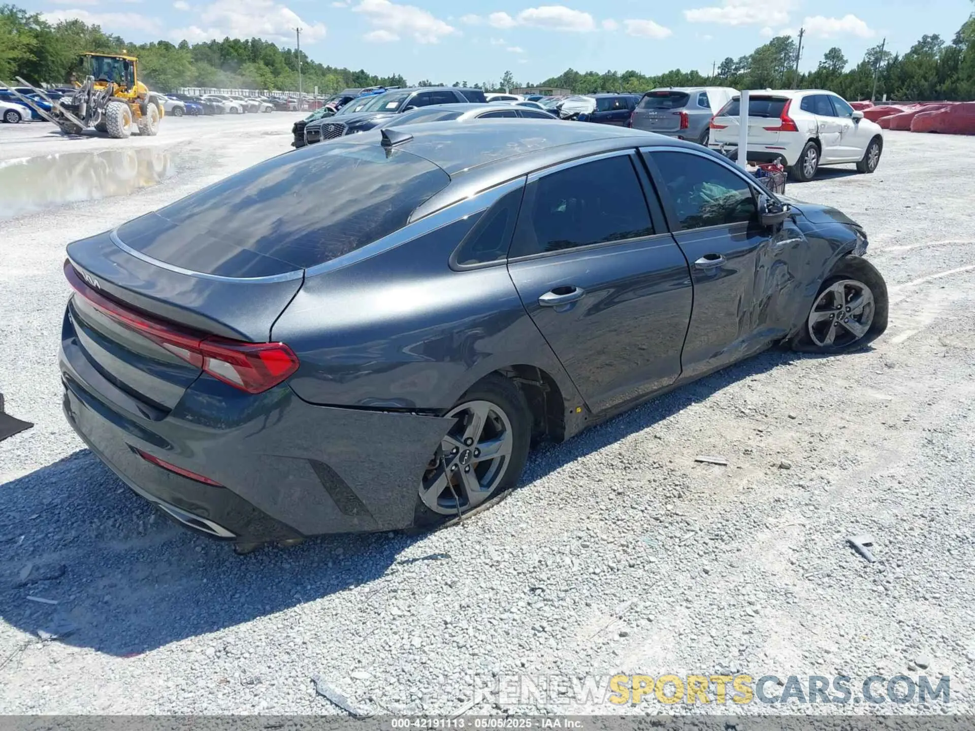 4 fotografías del automóvil dañado 5XXG14J20NG115707 KIA K5 2022