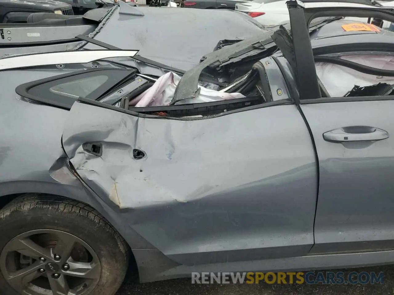 10 fotografías del automóvil dañado 5XXG14J20NG131616 KIA K5 2022
