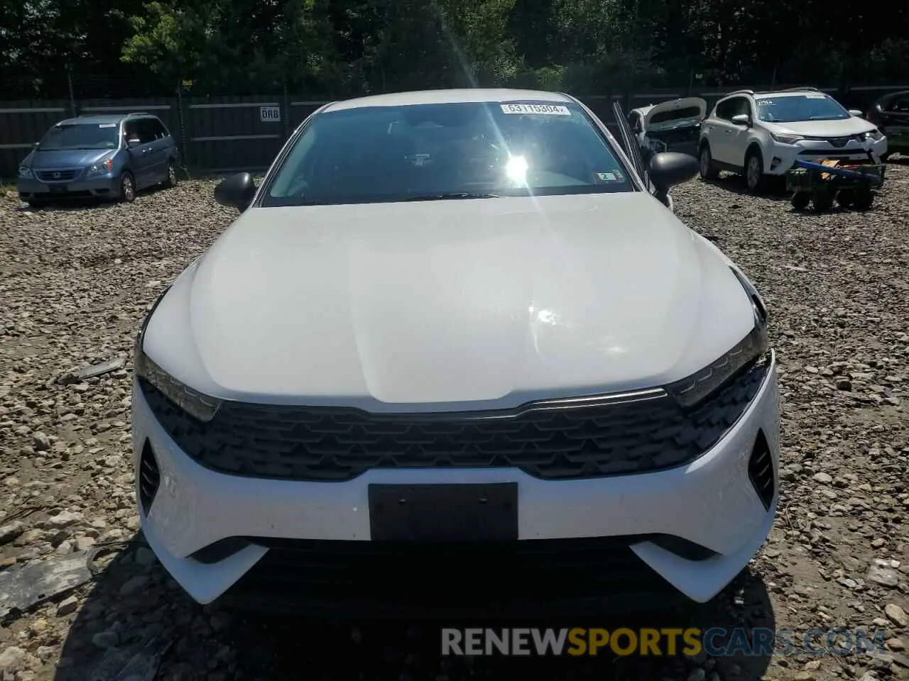 5 fotografías del automóvil dañado 5XXG14J20NG132636 KIA K5 2022
