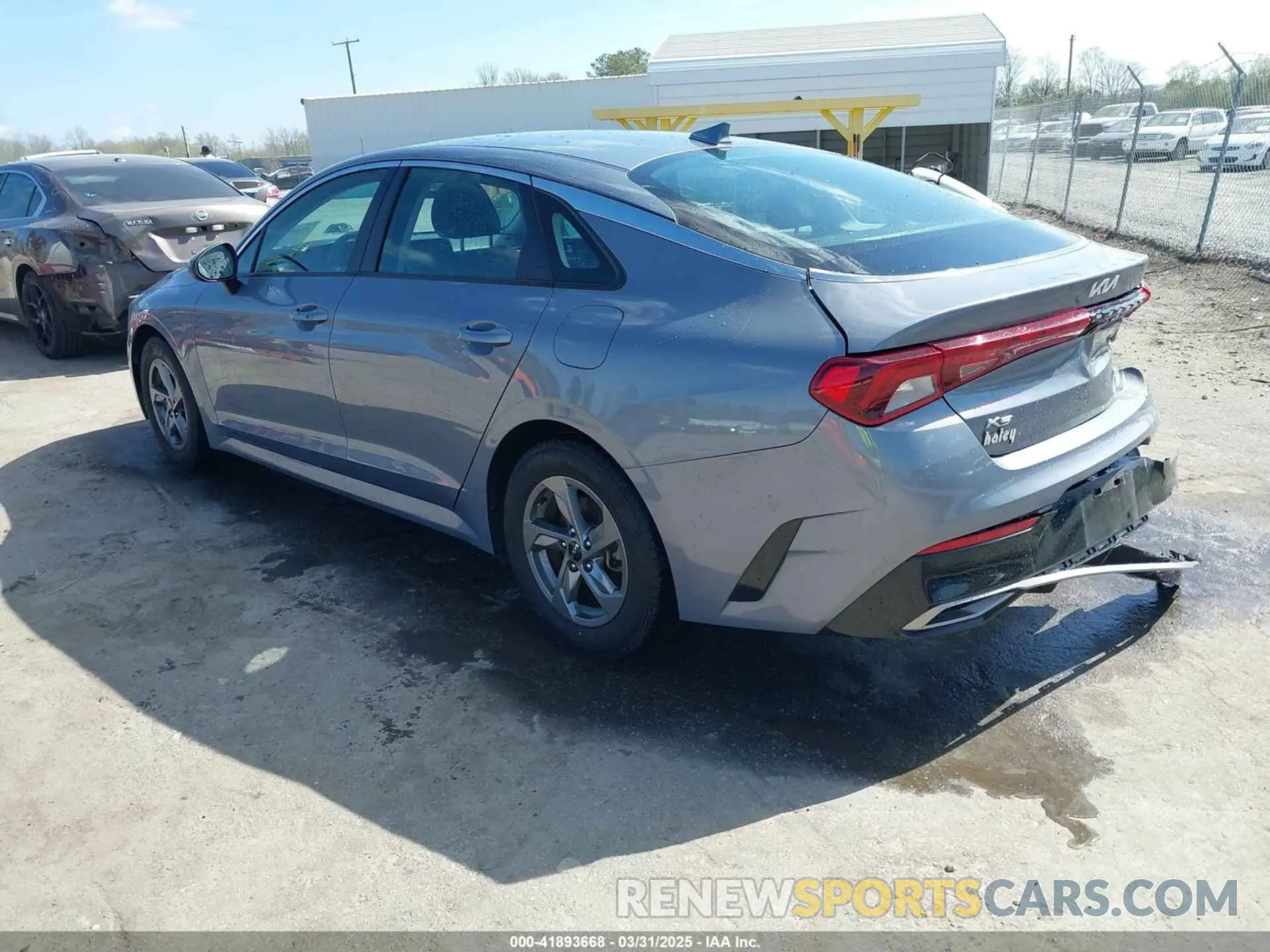 3 fotografías del automóvil dañado 5XXG14J20NG159996 KIA K5 2022