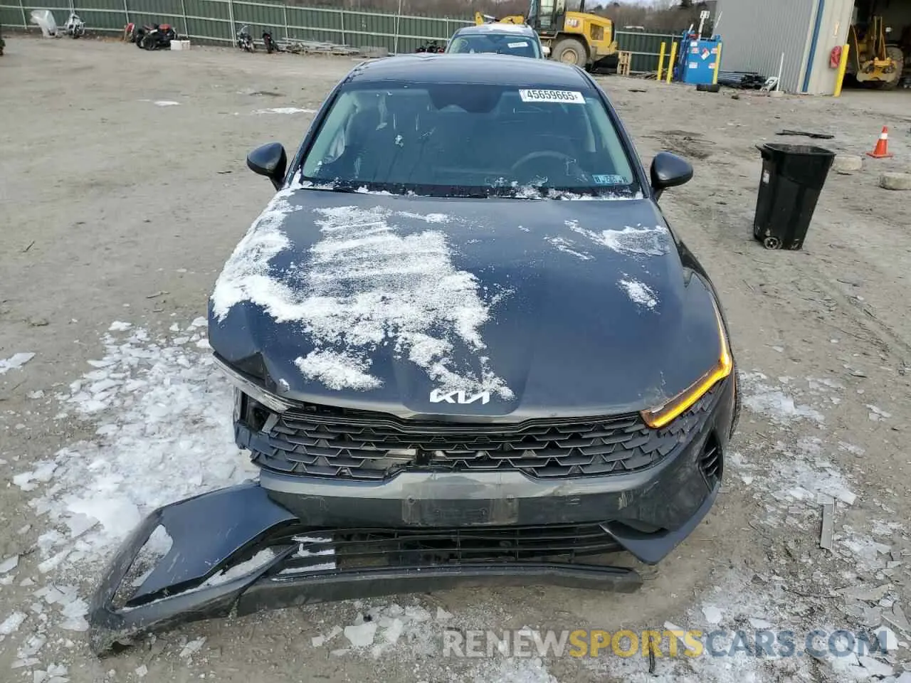5 fotografías del automóvil dañado 5XXG14J20NG164728 KIA K5 2022