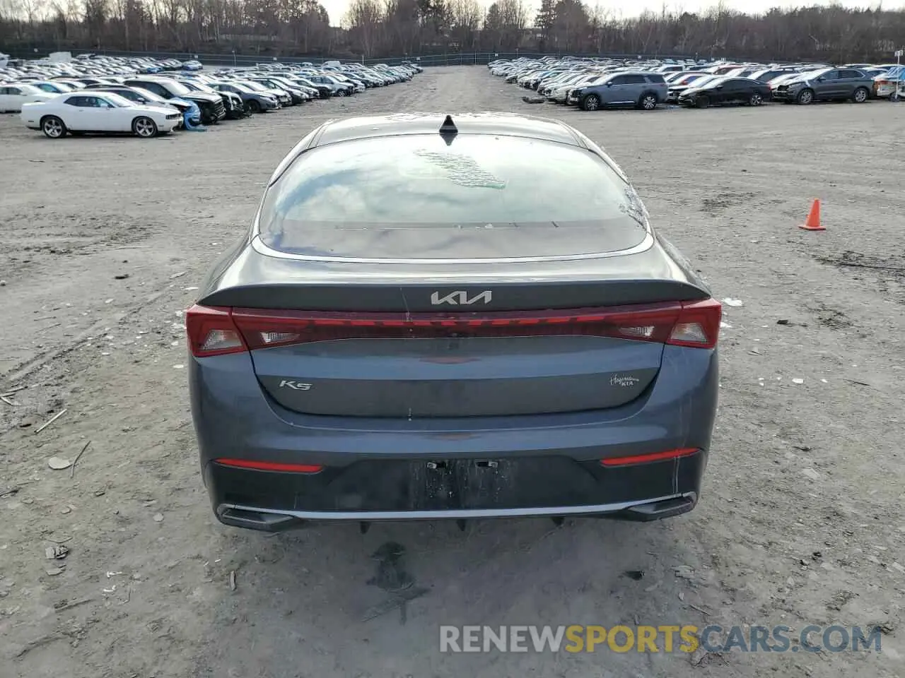 6 fotografías del automóvil dañado 5XXG14J20NG164728 KIA K5 2022