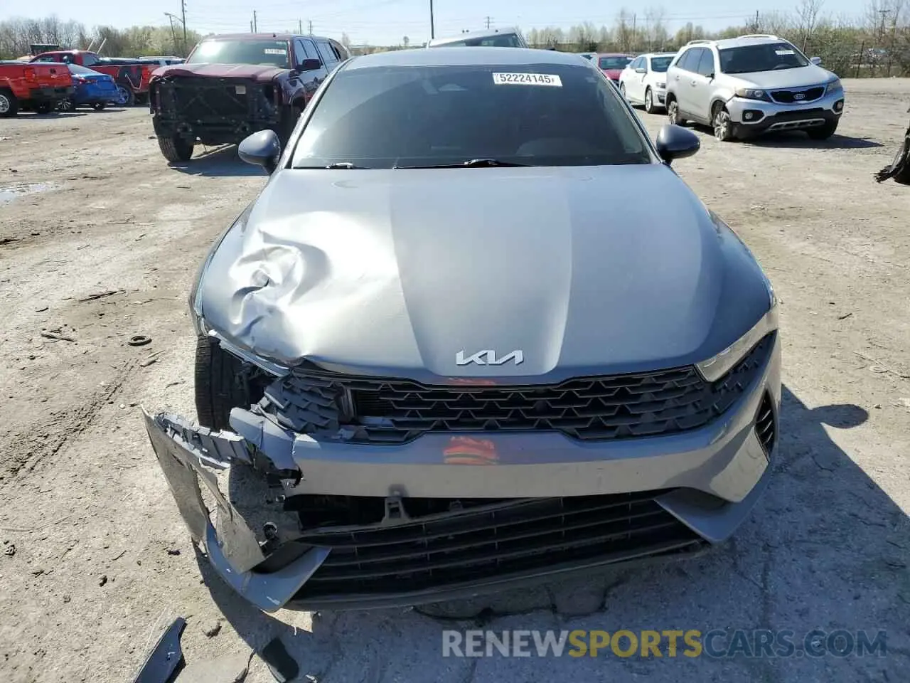 5 fotografías del automóvil dañado 5XXG14J21NG100102 KIA K5 2022