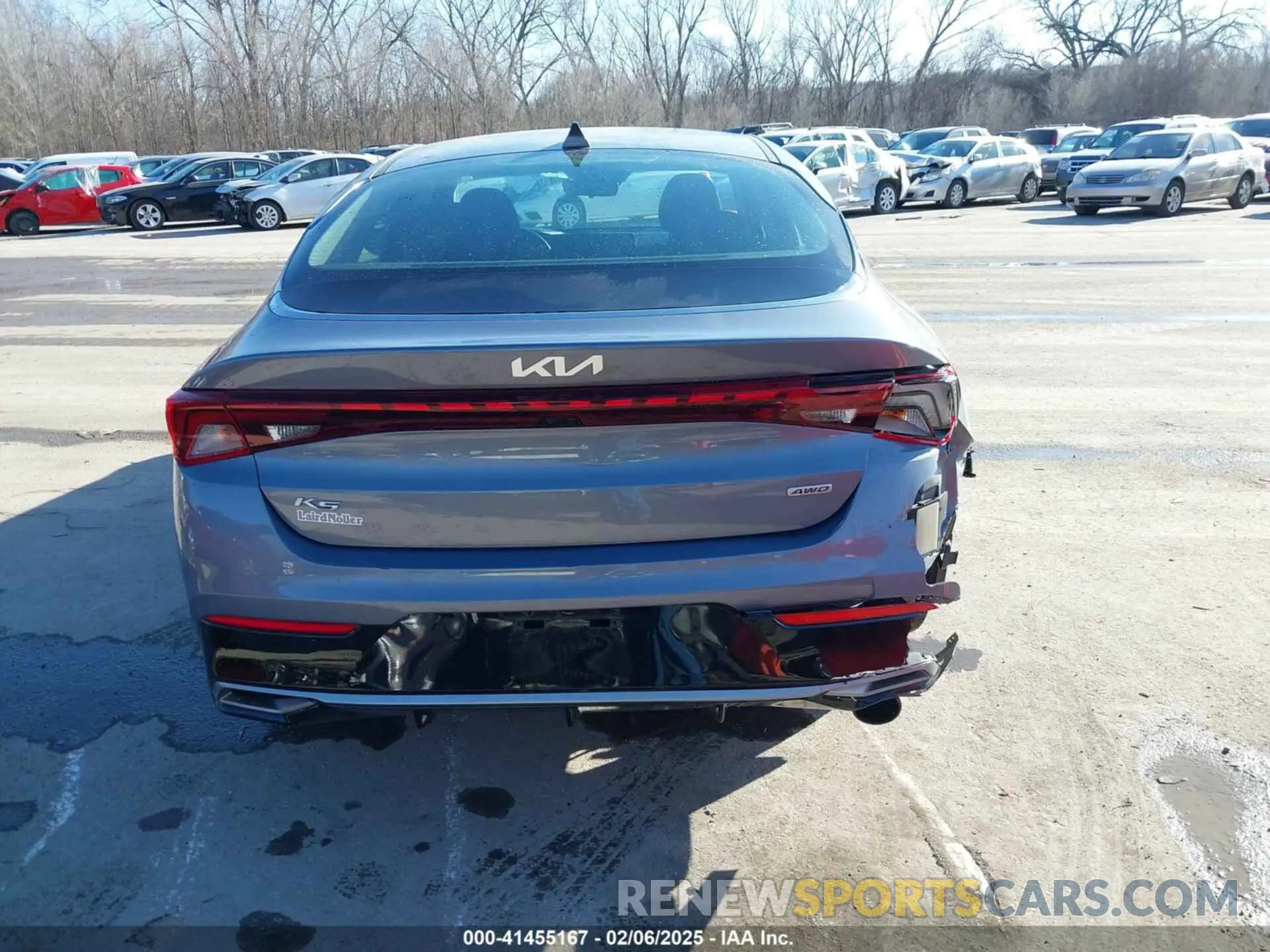 16 fotografías del automóvil dañado 5XXG14J21NG113805 KIA K5 2022