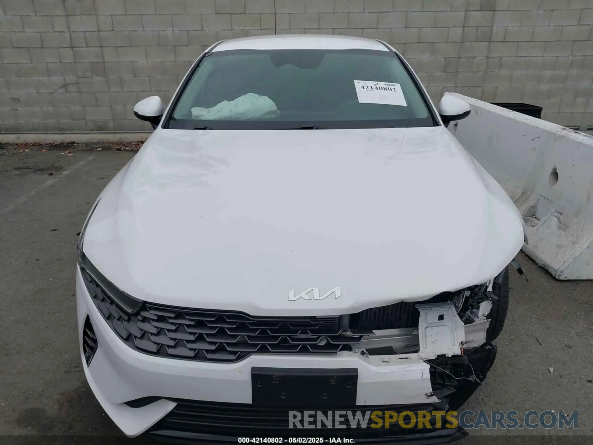 13 fotografías del automóvil dañado 5XXG14J21NG132855 KIA K5 2022