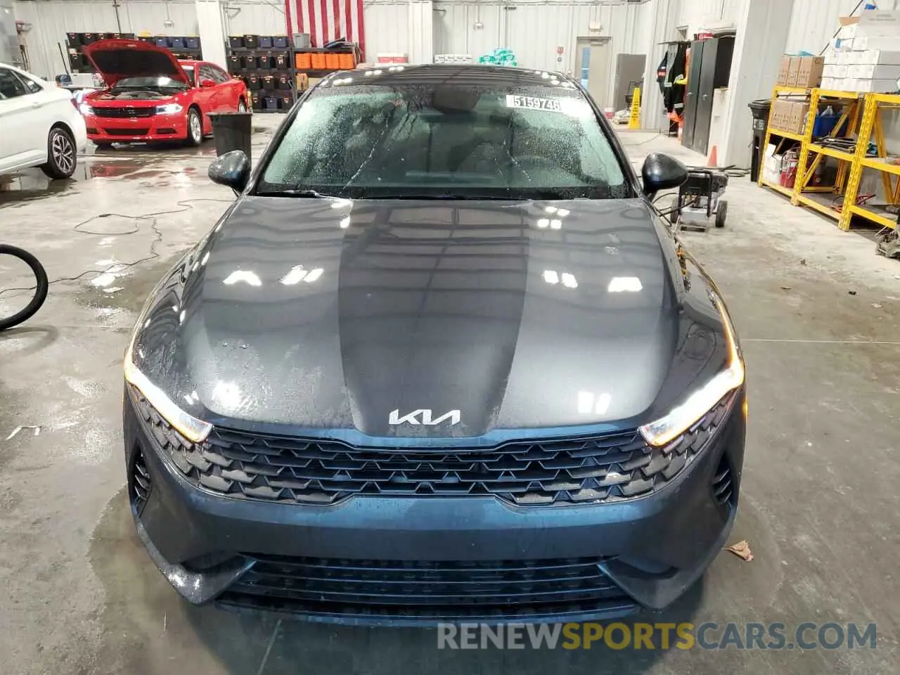 5 fotografías del automóvil dañado 5XXG14J21NG145251 KIA K5 2022