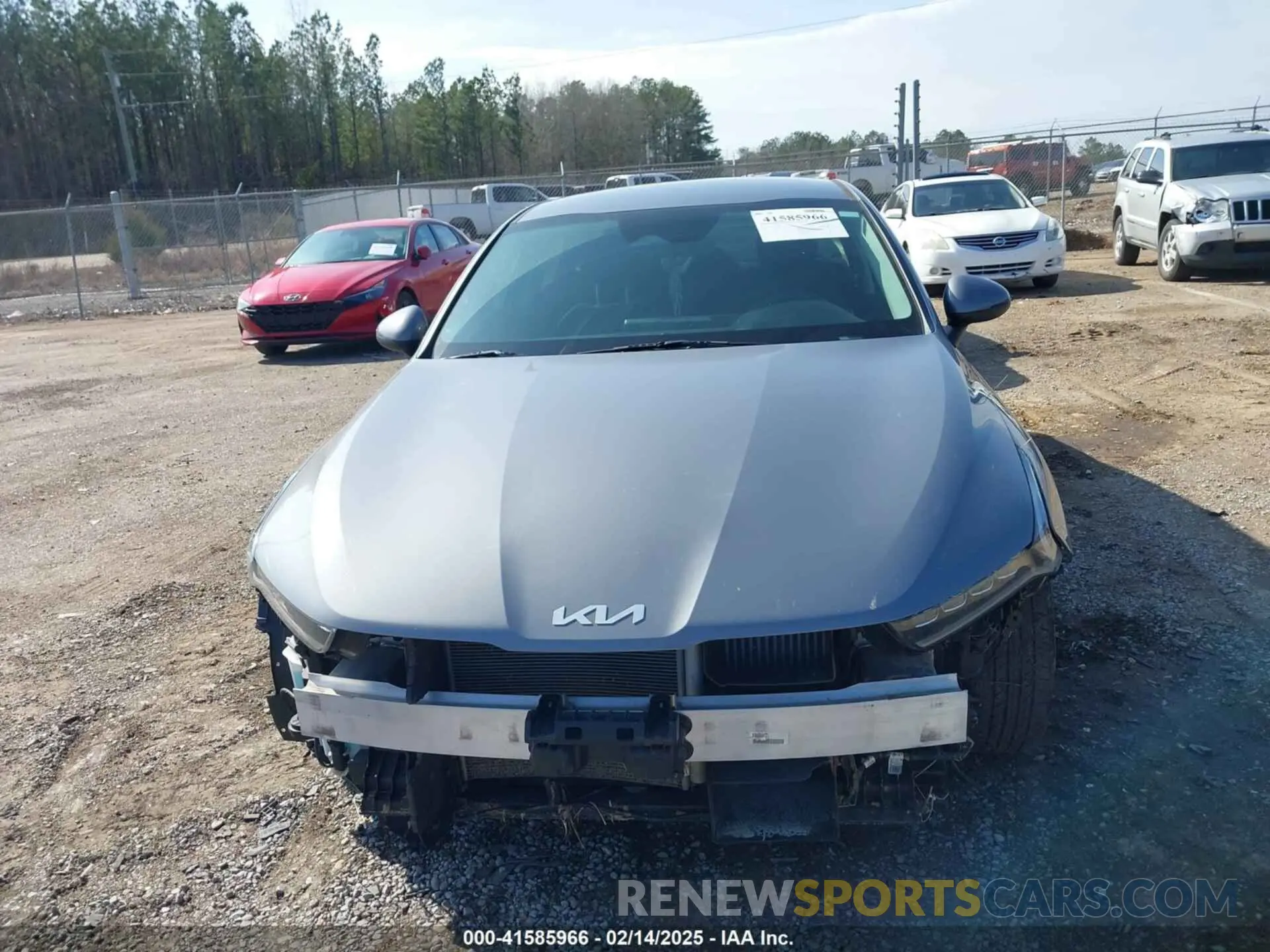 12 fotografías del automóvil dañado 5XXG14J22NG089675 KIA K5 2022
