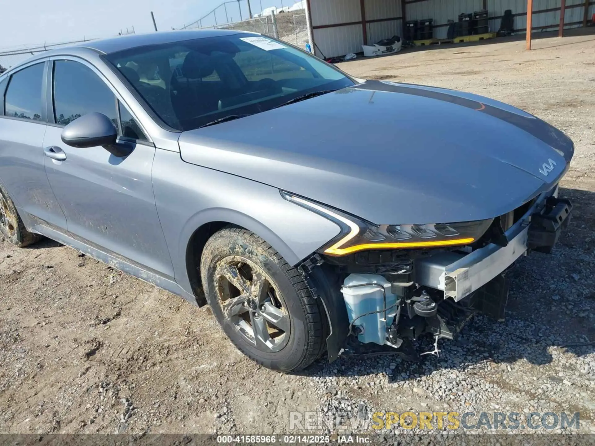 17 fotografías del automóvil dañado 5XXG14J22NG089675 KIA K5 2022